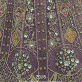 Lavish Metallic Embroidered Bridal Lehenga