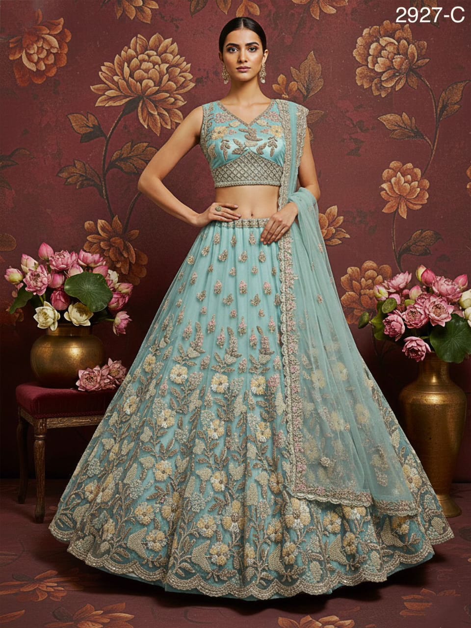 Royal Wedding Handwork Lehenga