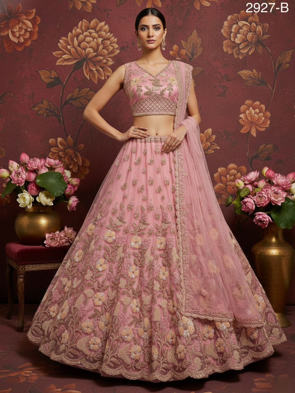 Royal Wedding Handwork Lehenga