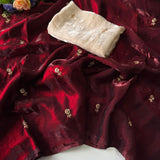 Beautiful Gendy Dual Shaded Saree