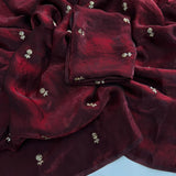 Beautiful Gendy Dual Shaded Saree