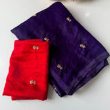 Beautiful Gendy Dual Shaded Saree