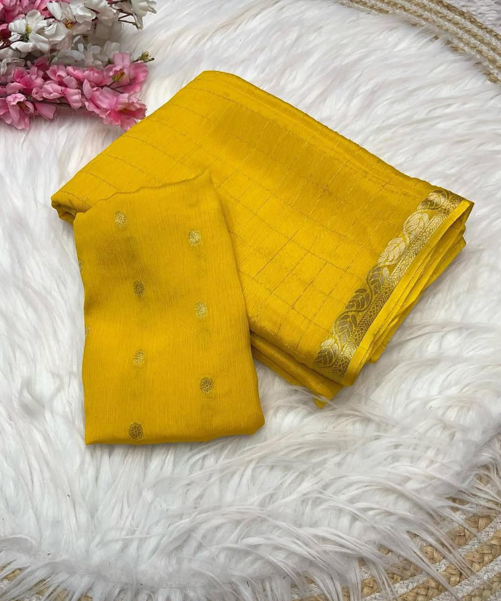 Classic Viscose Georgette Saree