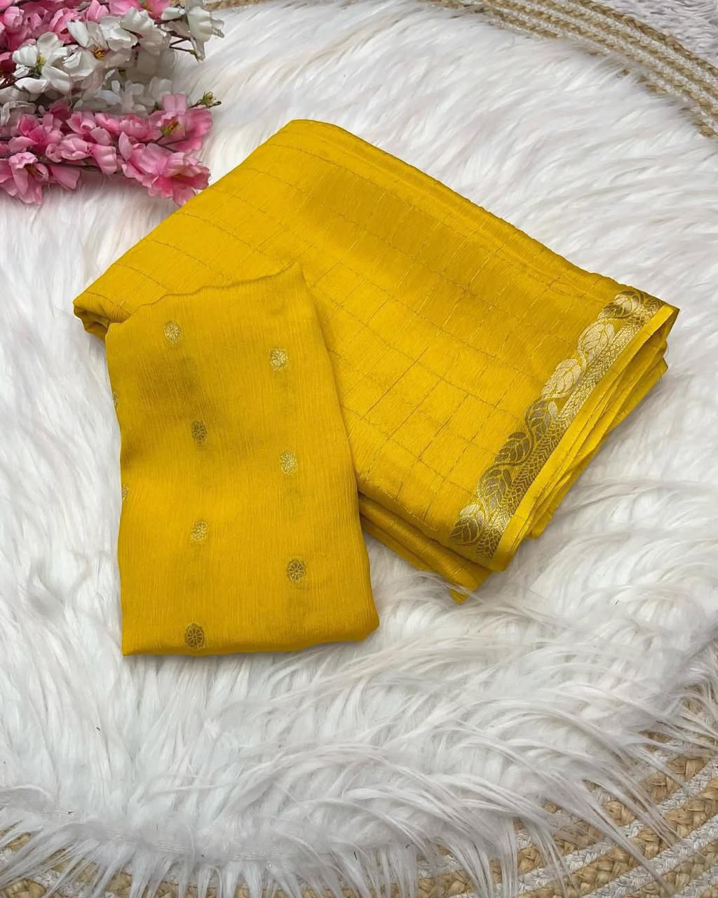 Classic Viscose Georgette Saree