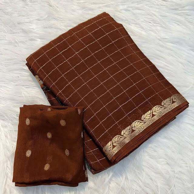 Classic Viscose Georgette Saree