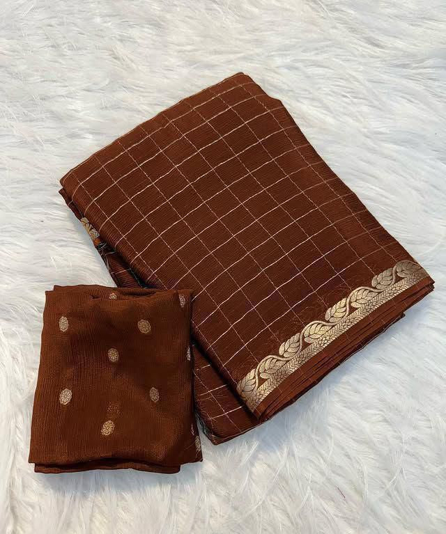 Classic Viscose Georgette Saree