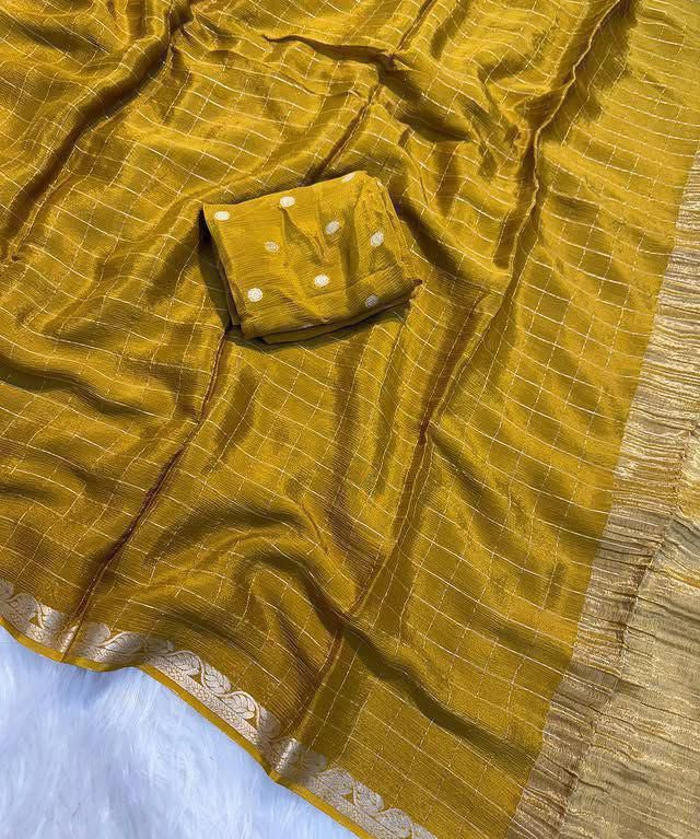 Classic Viscose Georgette Saree