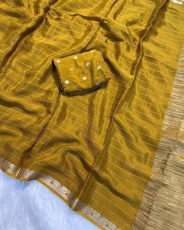 Classic Viscose Georgette Saree