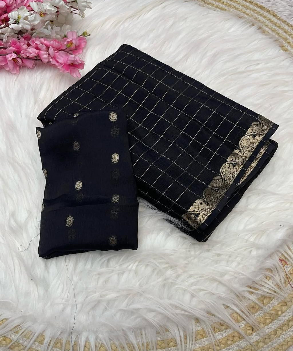 Classic Viscose Georgette Saree