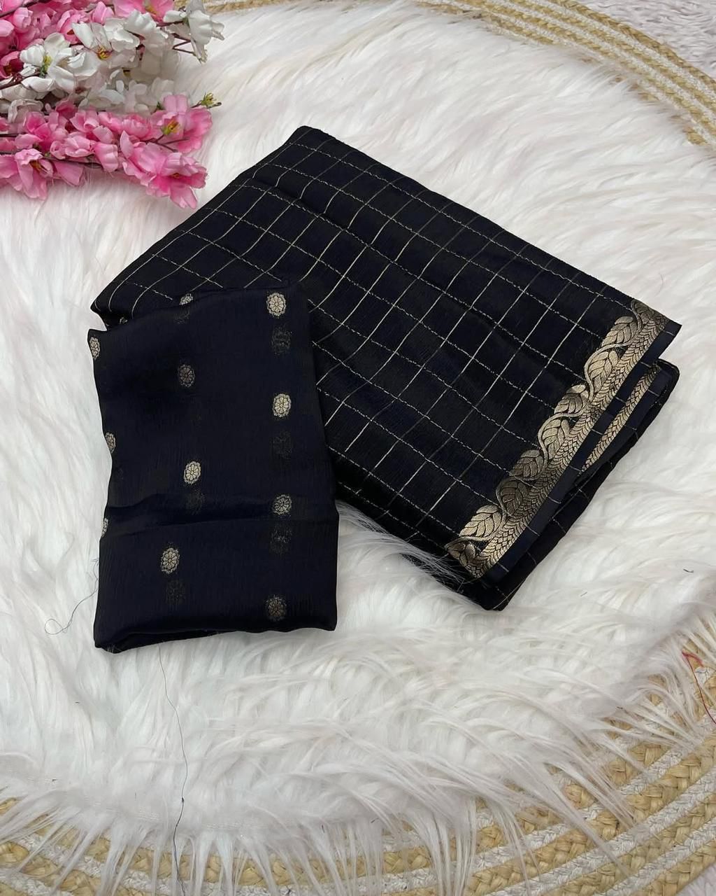 Classic Viscose Georgette Saree