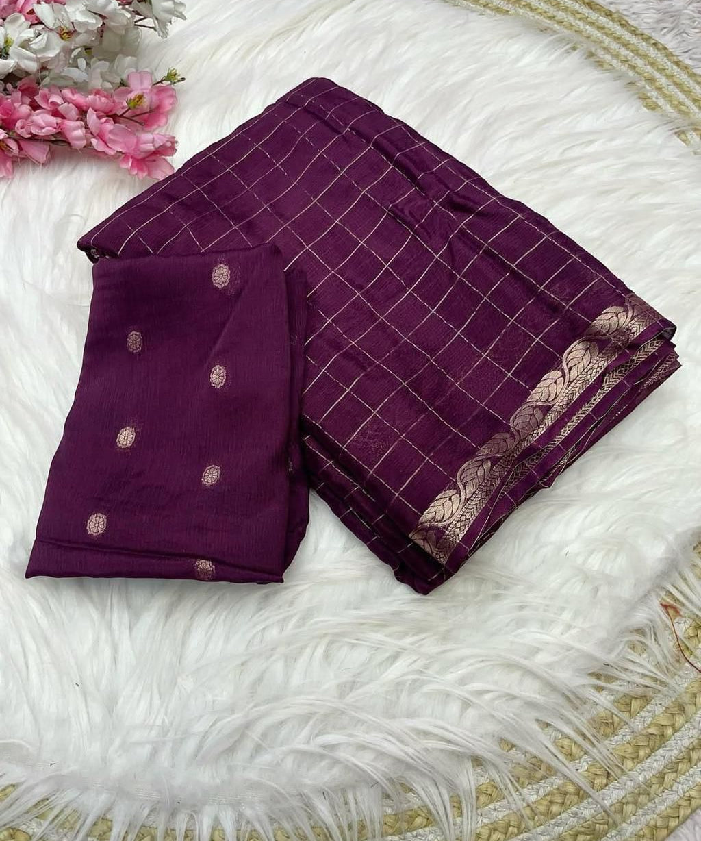 Classic Viscose Georgette Saree