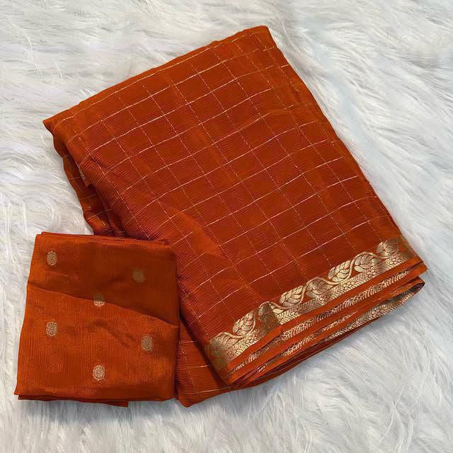 Classic Viscose Georgette Saree