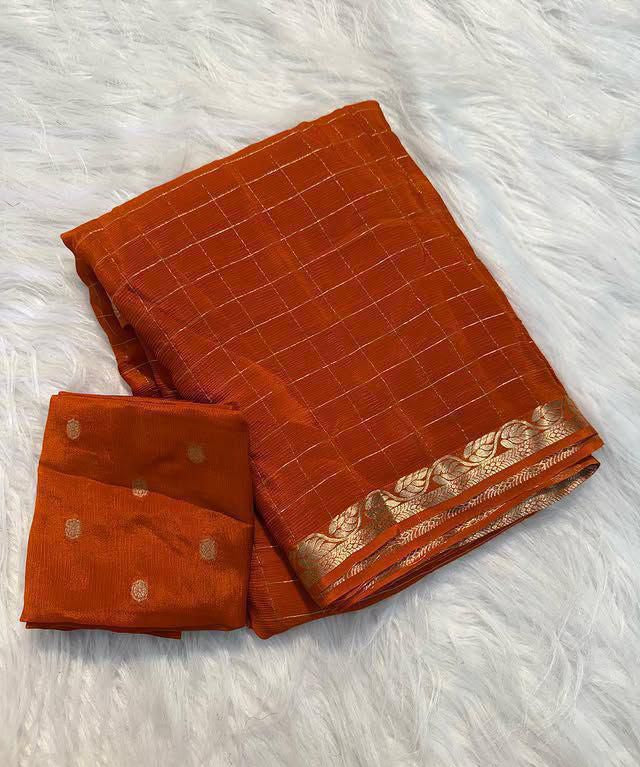 Classic Viscose Georgette Saree