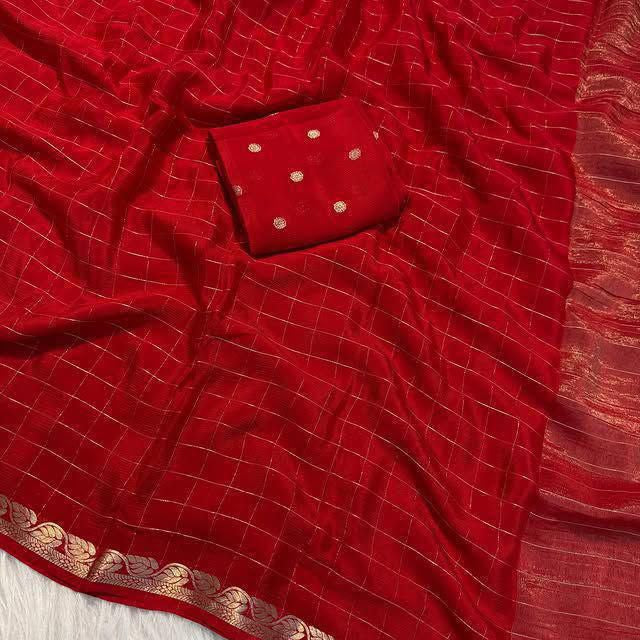 Classic Viscose Georgette Saree