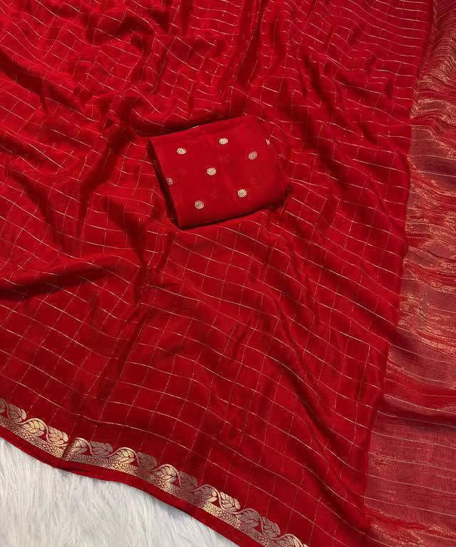 Classic Viscose Georgette Saree