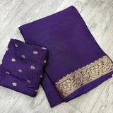 Designer Viscose Chinon Saree