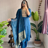 Designer Flaired Kurti Pent Collection