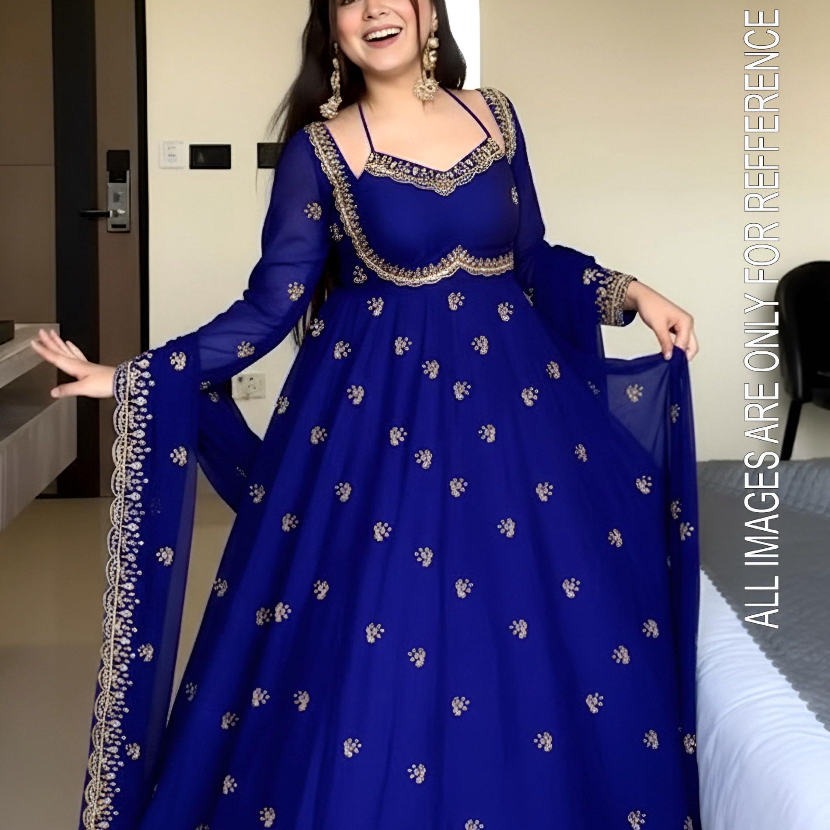 Elegance Georgette Anarkali Gown