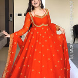 Elegance Georgette Anarkali Gown