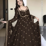 Elegance Georgette Anarkali Gown