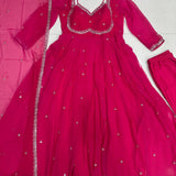 Elegance Georgette Anarkali Gown