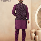 Presenting new party wear silk kurta pyjama
