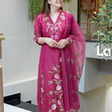 Reddis Charm Georgette Anarkali Gown