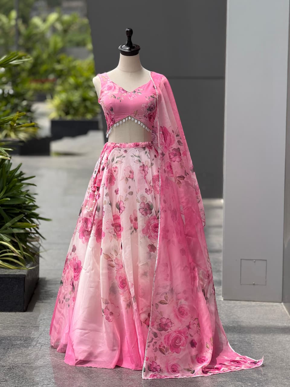 Traditional Mulberry Silk Lehenga