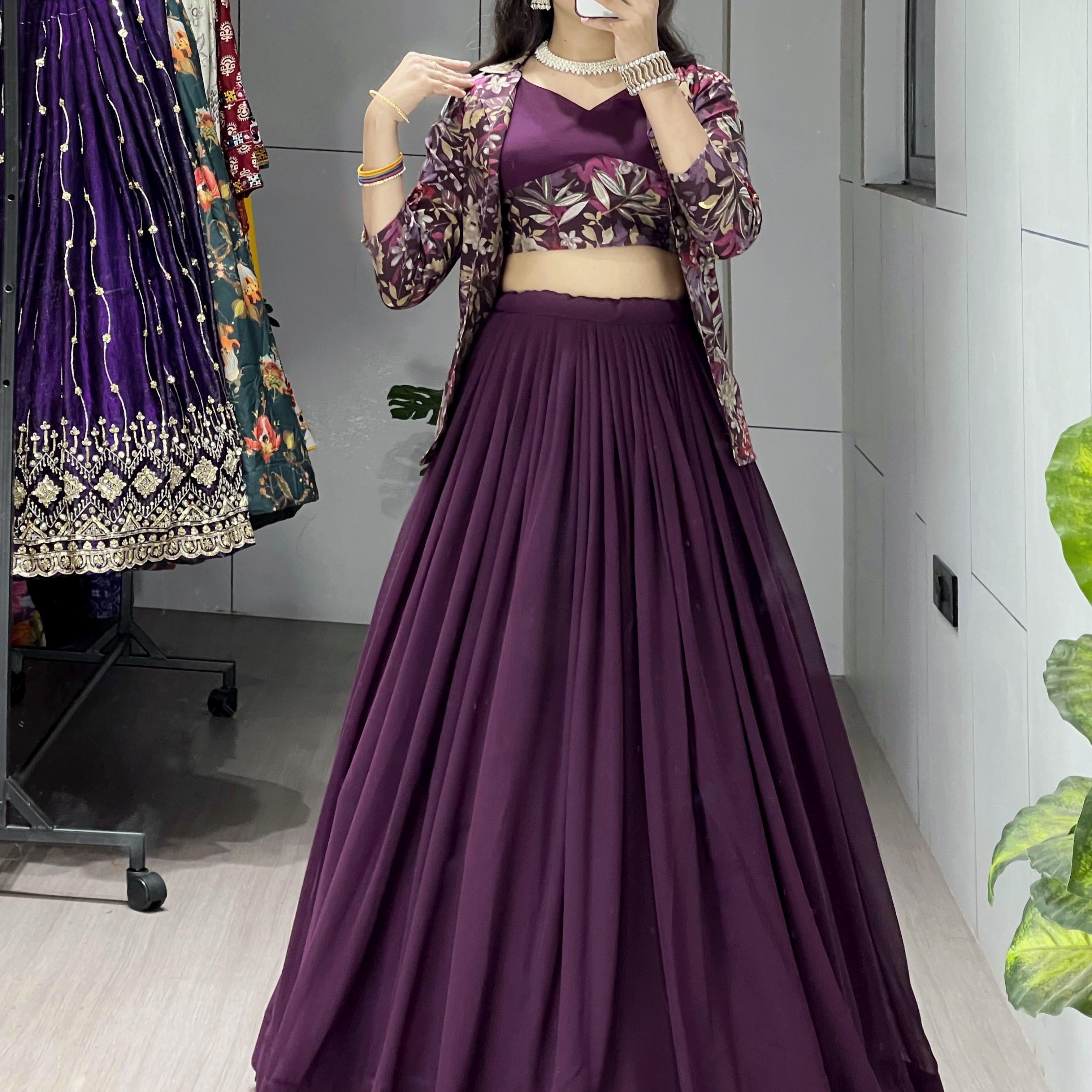 Elegance Heavy Georgette Lehenga