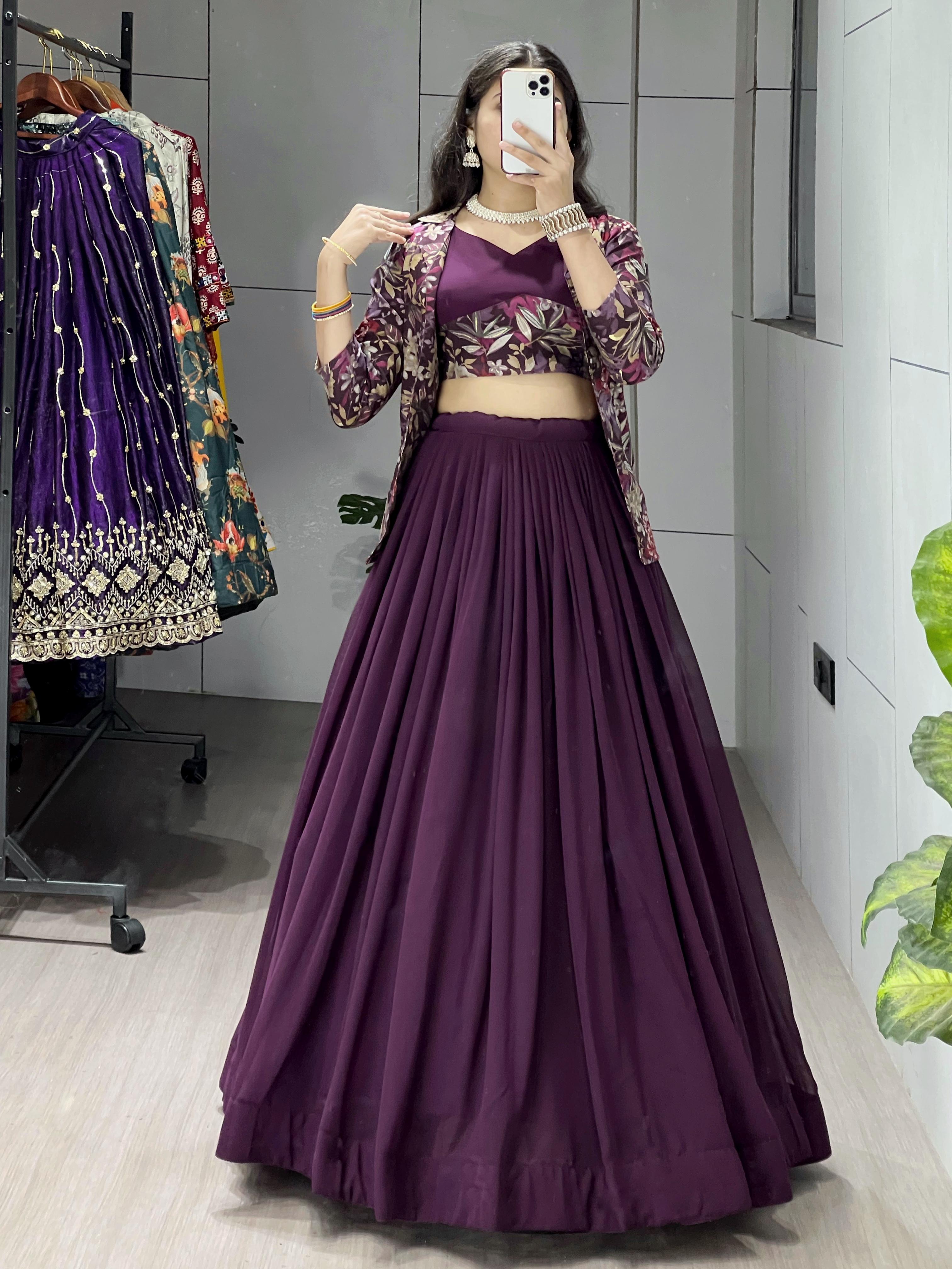 Elegance Heavy Georgette Lehenga