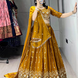 Royal Beads Embroidered Lehenga