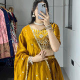 Royal Beads Embroidered Lehenga