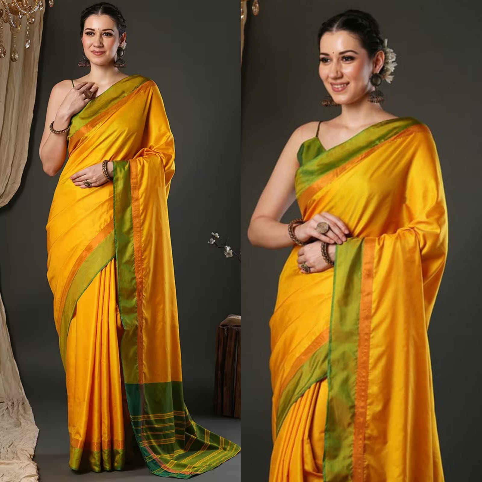 Designer Art Cotton Silk Saree