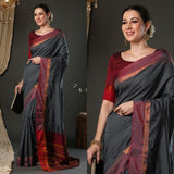 Designer Art Cotton Silk Saree