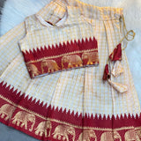 Traditional Kids Silk Lehenga Choli