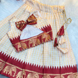 Traditional Kids Silk Lehenga Choli