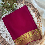 Beautiful Mysore Zari Silk Saree