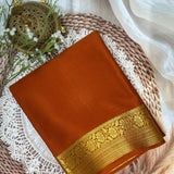 Beautiful Mysore Zari Silk Saree