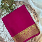 Beautiful Mysore Zari Silk Saree