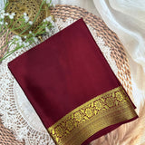 Beautiful Mysore Zari Silk Saree