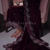 Maroon Lavish Velvet Suit Collection