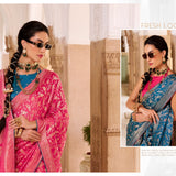 Shanvika Satin Tissue Silk Saree