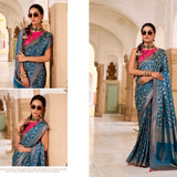 Shanvika Satin Tissue Silk Saree