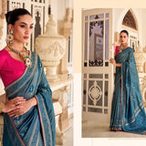 Shanvika Satin Tissue Silk Saree