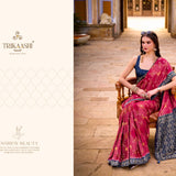 Occassionaly Trikaashi Satin Silk Saree