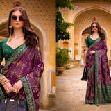 Occassionaly Trikaashi Satin Silk Saree