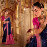 Vaishnavi Designer Satin Silk Saree