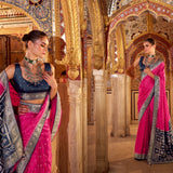 Vaishnavi Designer Satin Silk Saree