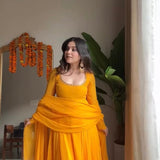 Designer Embroidered Suit Sharara