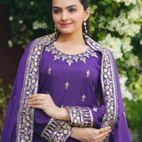 Presenting  New Designer Embroidered Gown